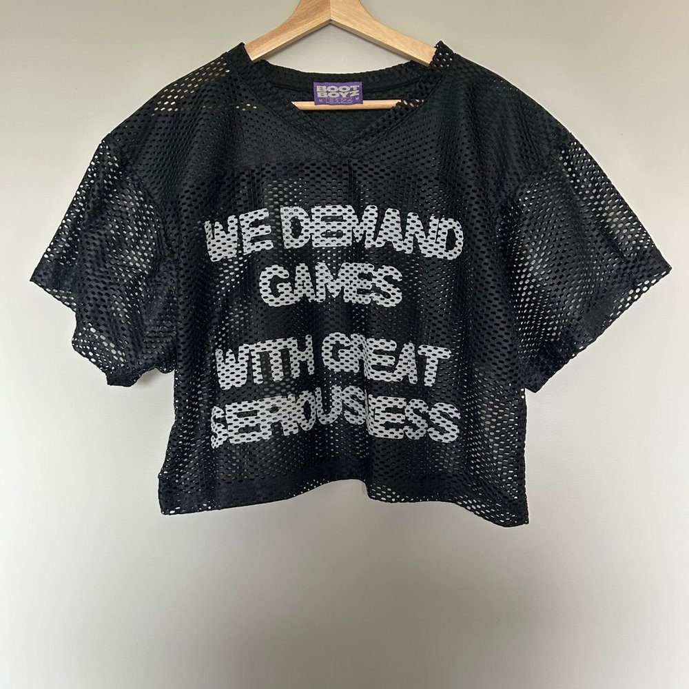NWOT Boot Boyz Biz Jersey Shirt M